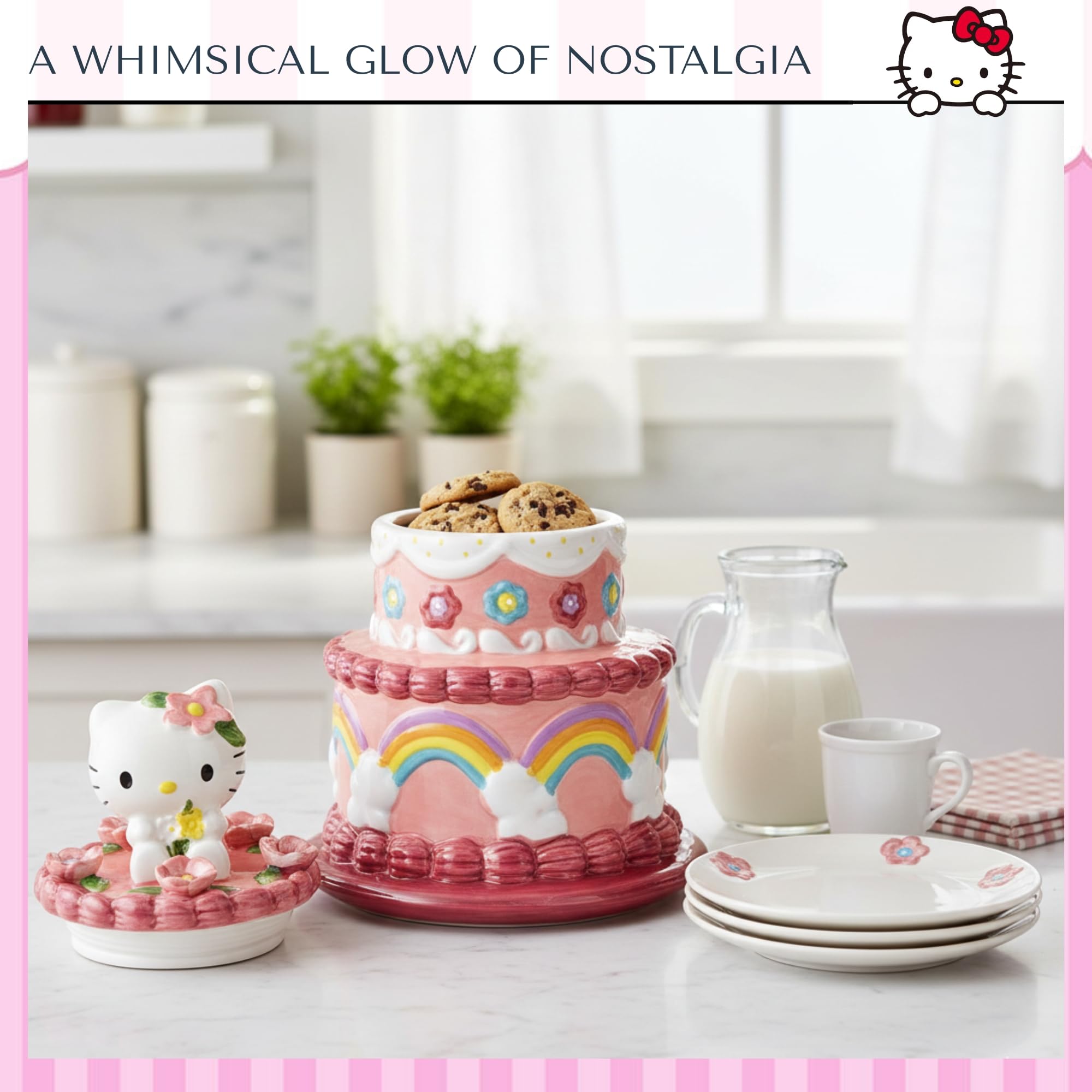 Amazon｜Blue Sky Clayworks ハローキティ ケーキ クッキージャー